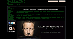 Desktop Screenshot of hackingipv6networks.com